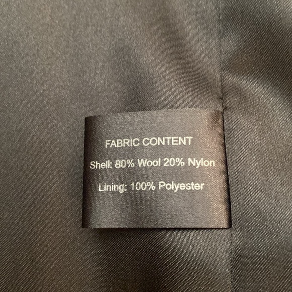 Red wool jacket - Picture 8 of 11